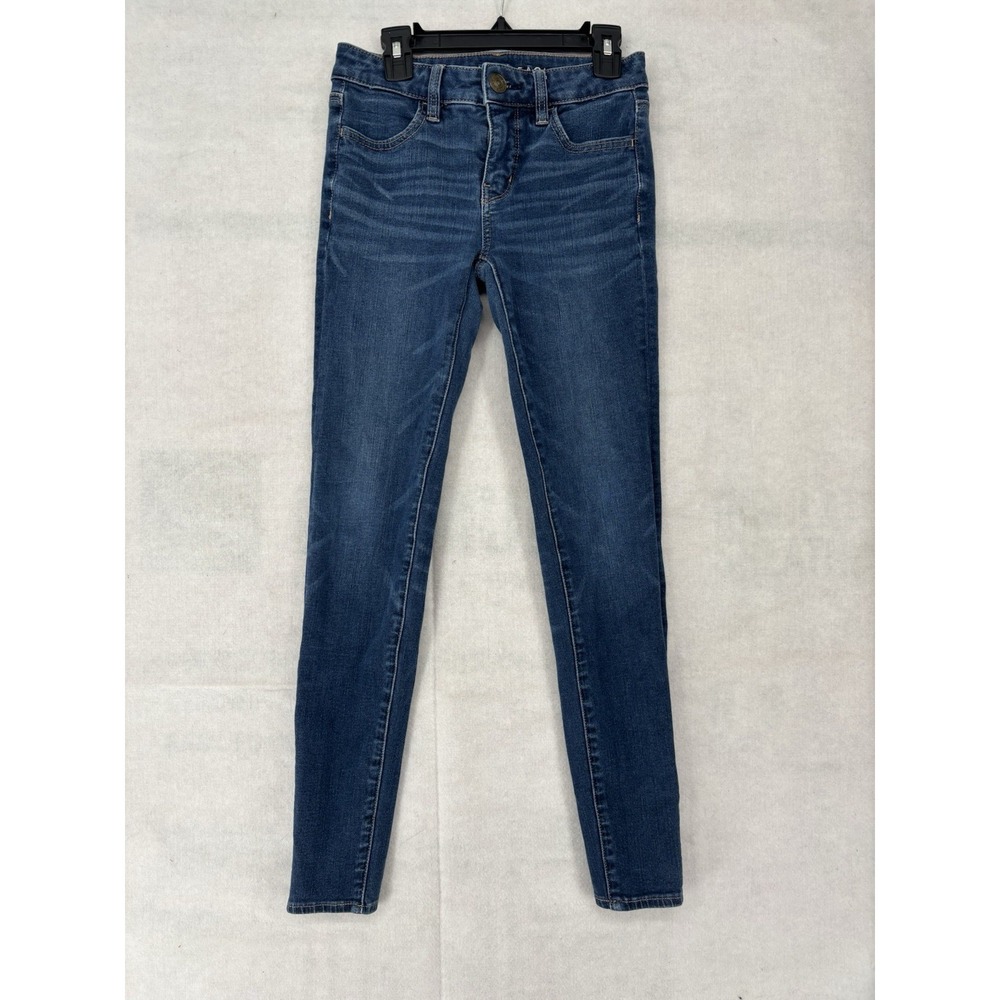 American Eagle The Dream Jean Jennings Women's Sz 00 Med Wash Med Rise